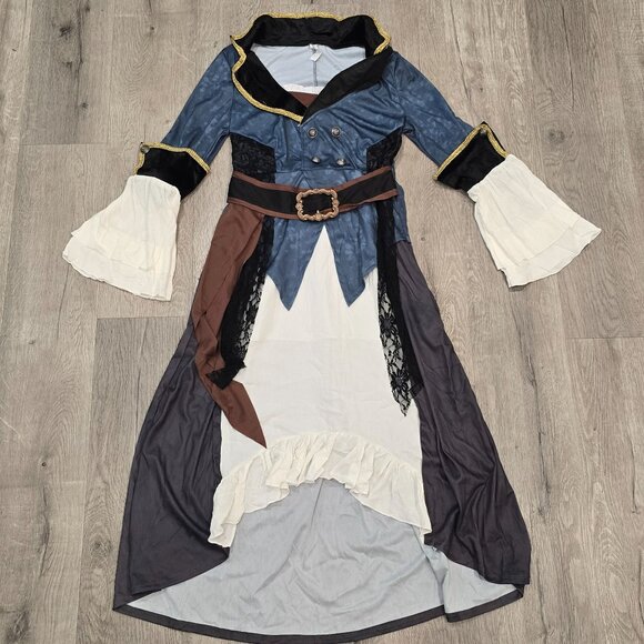 Womens Pirate Maiden Costume Dress S Gasparilla Cosplay Halloween Disney cruise - Picture 2 of 8